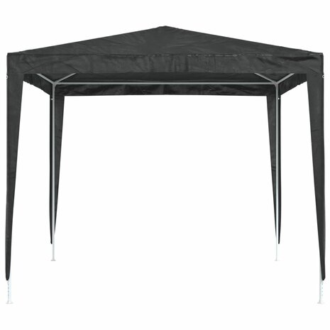 Partytent professioneel 90 g/m&sup2; 2,5x2,5 m antraciet 3