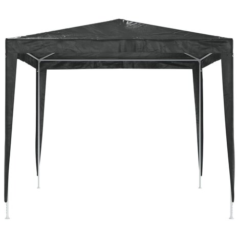 Partytent professioneel 90 g/m&sup2; 2,5x2,5 m antraciet 4