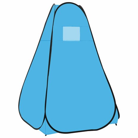 Douchetent pop-up blauw 4