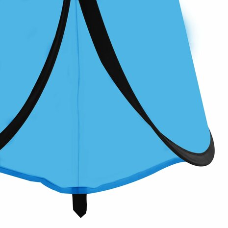 Douchetent pop-up blauw 7