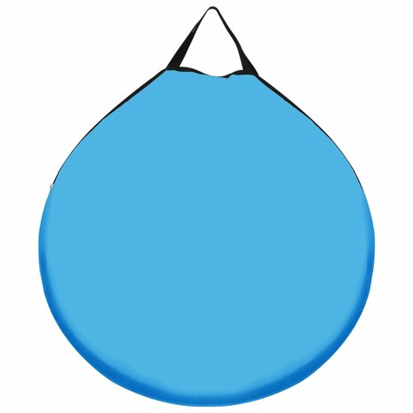 Douchetent pop-up blauw 8