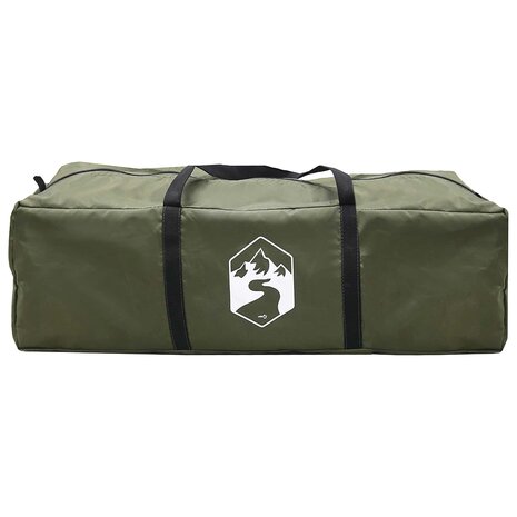 Tipi Tent Olijfgroen 300 x 300 x 200 cm Polyester en staal 8