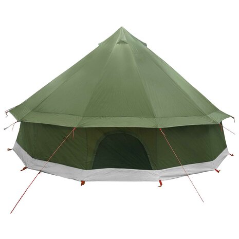 Tipi Tent Olijfgroen 400 x 400 x 250 cm Polyester en staal 7