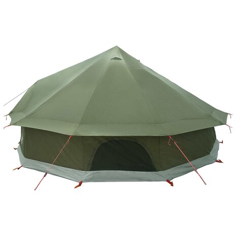 Tipi Tent Olijfgroen 600 x 600 x 350 cm Polyester en staal 6