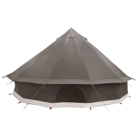 Tipi Tent Bruin Grijs 500 x 500 x 300 cm Polyester en staal 7