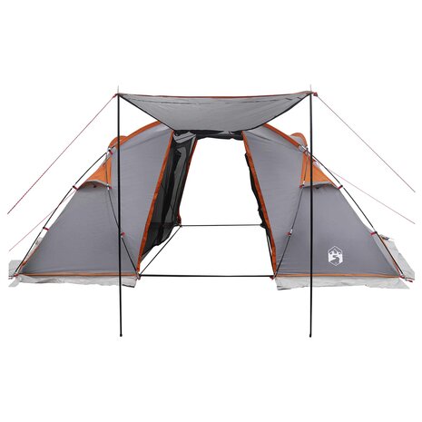 Tunneltent Grijs en Oranje 520 x 260 x 175 cm 4