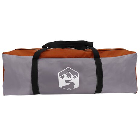 Tunneltent Grijs en Oranje 475 x 220 x 192 cm 7