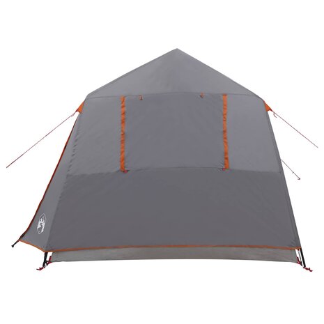 Tunneltent Grijs en Oranje 275 x 240 x 200 cm 6