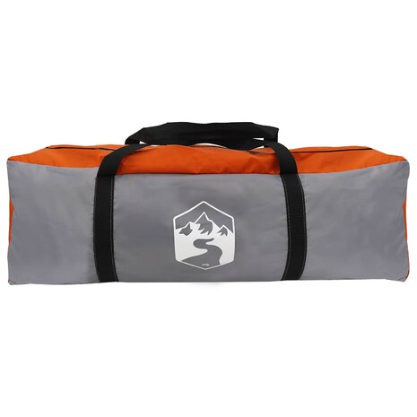 Tunneltent Grijs en Oranje 275 x 240 x 200 cm 7
