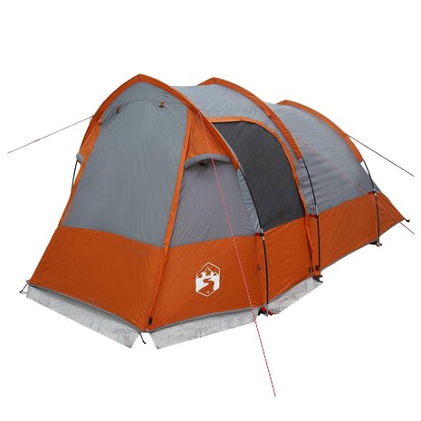 Tunneltent Grijs en Oranje 390 x 215 x 152 cm 3