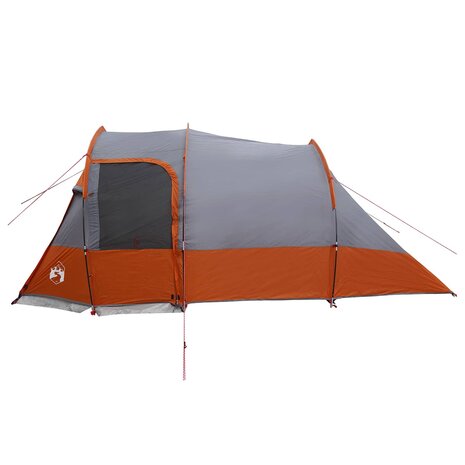 Tunneltent Grijs en Oranje 390 x 215 x 152 cm 6