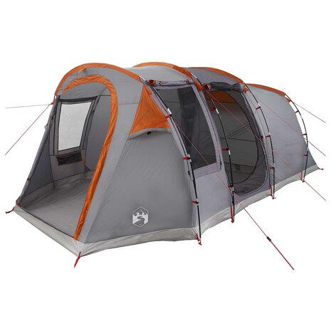 Tunneltent Grijs en Oranje 505 x 330 x 204 cm 2