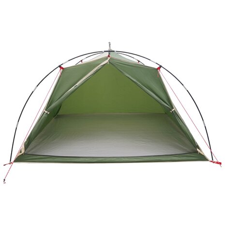 Tunneltent Groen 4-persoons 185T Polyester met PU Coating 4