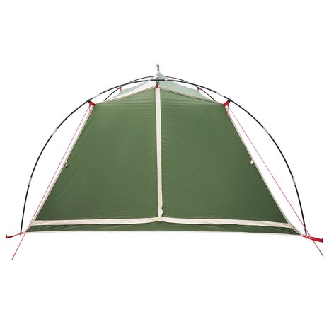 Tunneltent Groen 4-persoons 185T Polyester met PU Coating 5