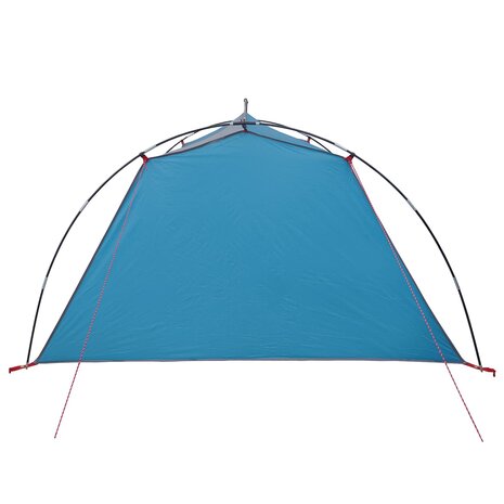 Tunneltent Blauw 4-persoons 185T Polyester met PU Coating 7