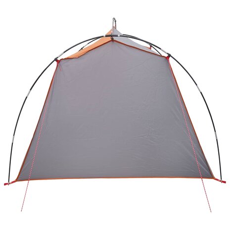 Tunneltent Grijs en Oranje 2-persoons 7