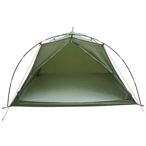 Tunneltent Olijfgroen 4-persoons 185T Polyester met PU Coating 4
