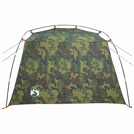 Tunneltent Camouflage 4-persoons 185T Polyester met PU Coating 6