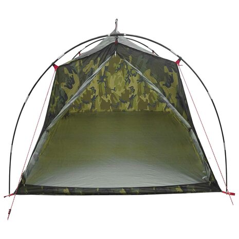 Tunneltent Camouflage 2-persoons 185T Polyester met PU Coating 4