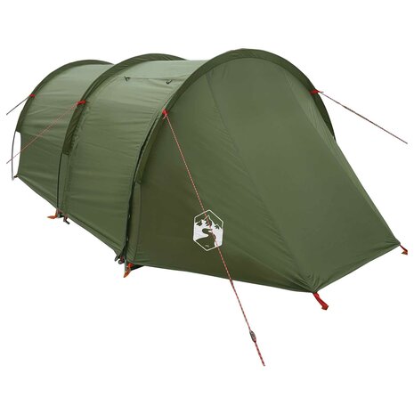 Tunneltent Olijfgroen 410 x 175 x 105 cm Polyester en staal 3