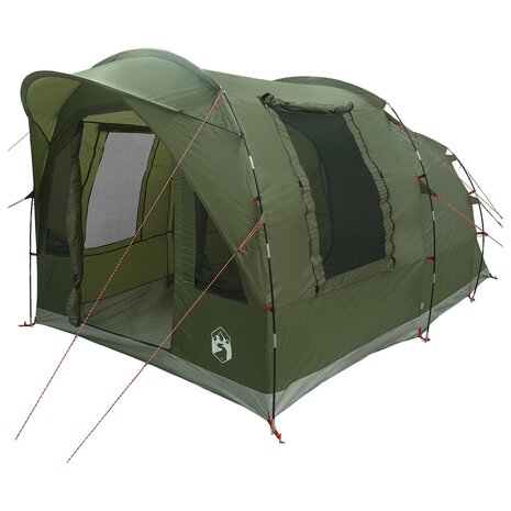 Tunneltent Olijfgroen 400 x 260 x 200 cm Polyester en staal 2