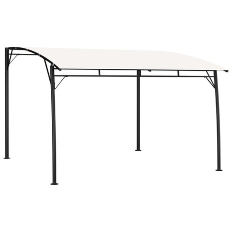 Zonneluifel 3x3x2,55 m cr&egrave;mekleurig 1