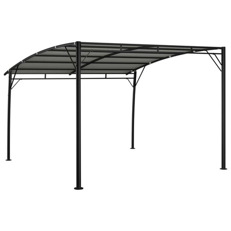 Zonneluifel 3x3x2,55 m cr&egrave;mekleurig 4