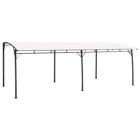 Zonneluifel 6x3x2,55 m cr&egrave;mekleurig 1