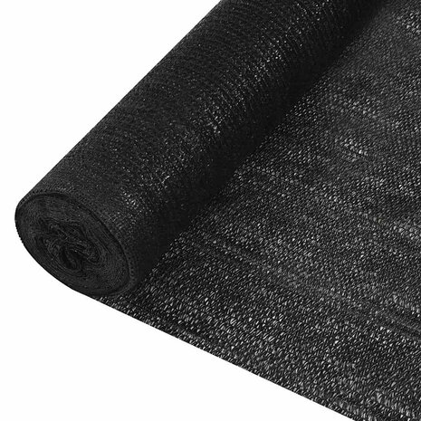 Privacynet 150 g/m&sup2; 1,5x25 m HDPE zwart 1