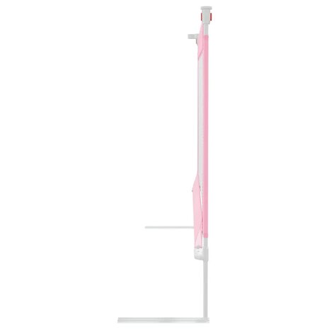 Bedhekje peuter 100x25 cm stof roze 4