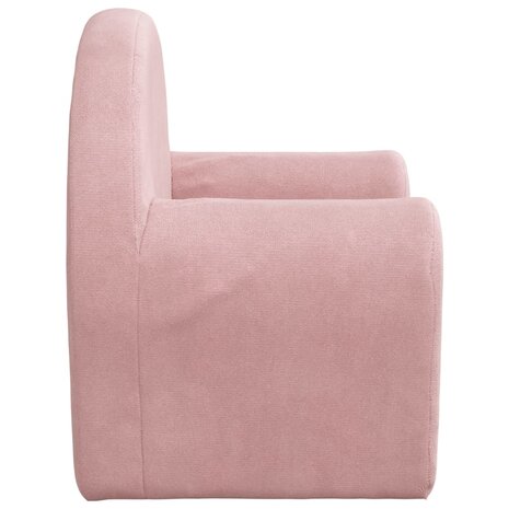 Kinderbank Roze Zacht Pluche 4