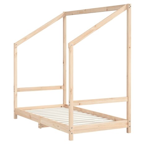 Kinderbedframe 80x160 cm massief grenenhout 3