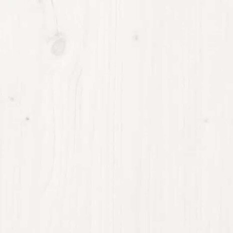 Hoogslaper massief grenenhout wit 80x200 cm 7