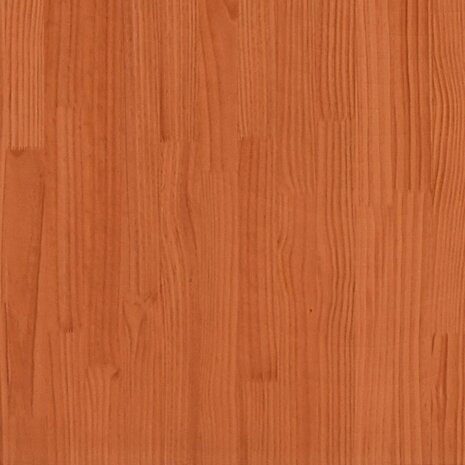 Seniorenbed massief grenenhout wasbruin 90x190 cm 8