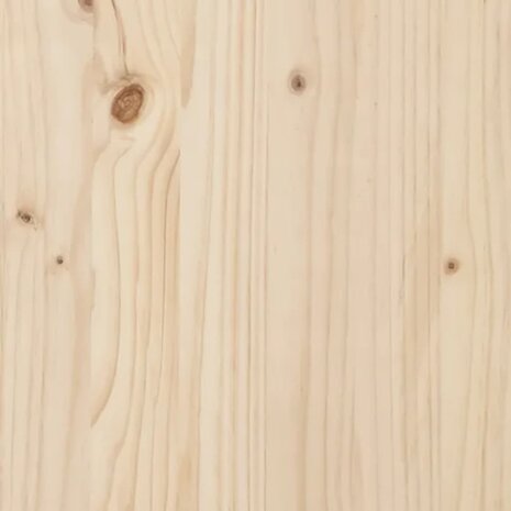 Palletbed massief hout 180x200 cm 7