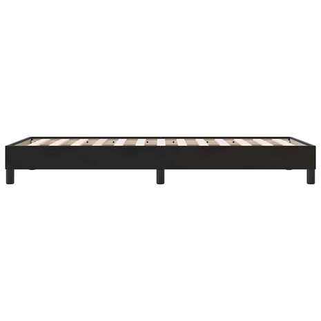 Boxspring zonder matras fluweel zwart 80x210 cm 6