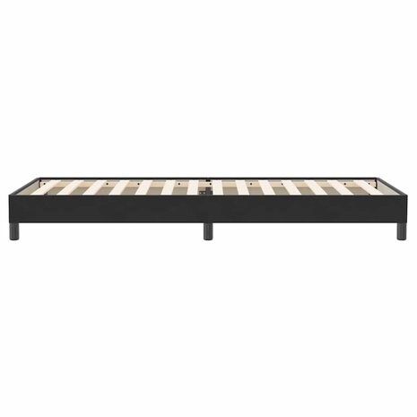Boxspring zonder matras fluweel zwart 90x220 cm 6