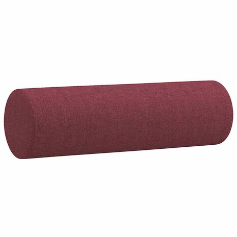 2-delige Loungeset met kussens stof wijnrood 6