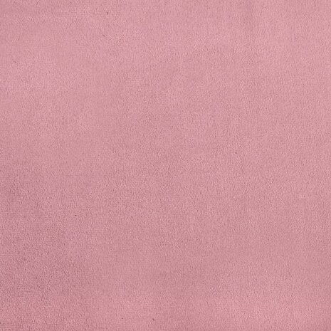 Driezitsbank 180 cm fluweel roze 7