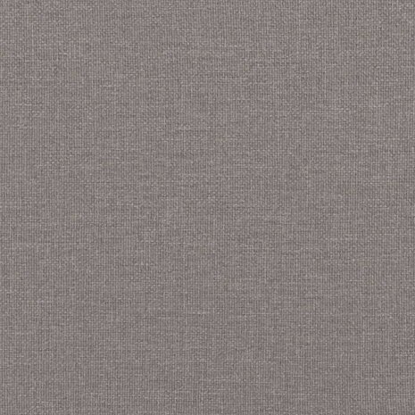 Driezitsbank 180 cm stof taupe 7