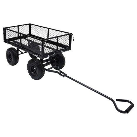 Tuinwagen 250 kg zwart 1