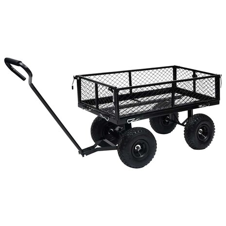 Tuinwagen 250 kg zwart 2