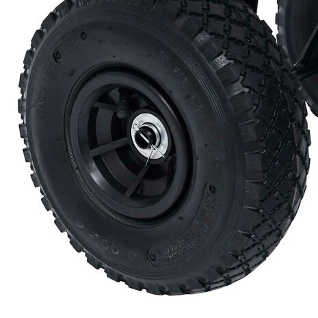Tuinwagen 250 kg zwart 8