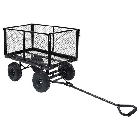 Tuinwagen 350 kg zwart 1