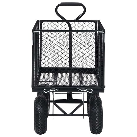 Tuinwagen 350 kg zwart 3