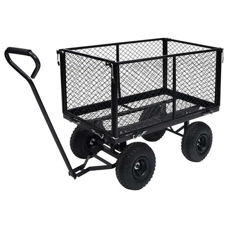 Tuinwagen 350 kg zwart 5