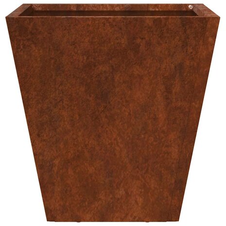 Plantenbak 30x30x30 cm weervast staal 6