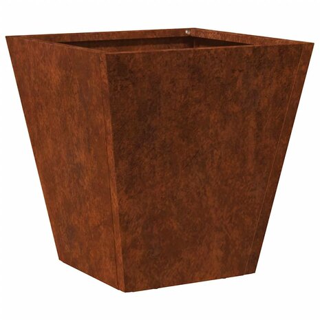 Plantenbak 30x30x30 cm weervast staal 8