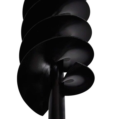 Grondboor met handvat 120 mm en verlengstukken 5 m (staal) 7