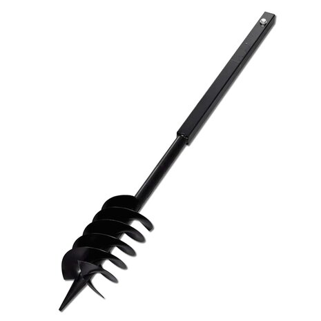 Grondboor met handvat 120 mm en verlengstukken 9 m 6